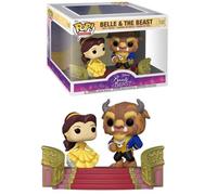 Funko Pop! Moment: Disney - Beauty And The Beast - Formal Belle & Beast - la Bella e la Bestia - Figura in Vinile da Collezione - Idea Regalo - Merchandising Ufficiale - Movies Fans
