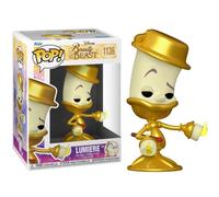 Funko Pop Vinyl Disney Beauty and the Beast Bella e la Bestia LUMIERE 1136 Nuovo