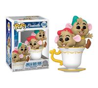 Funko Pop Disney Cenerentola 75Th - (1544) Jaq & Gus In Cup - Cinderellas 9Cm