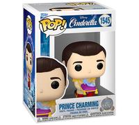 Cinderella 75th Anniversary Pop Disney Vinile Figura Prince C 9 Cm Funko