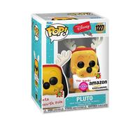 Funko Pop! Disney: Holiday - Pluto - Flocked - Esclusiva Amazon - Figura in Vinile da Collezione - Idea Regalo - Merchandising Ufficiale - Giocattoli per Bambini e Adulti - Movies Fans