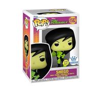 Funko Pop! Disney Kim Possible Shego Glow-in-The-Dark Vinyl Figure, 9,8 cm, Shop Exclusive #1582