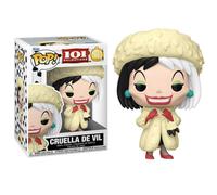 Funko Pop! Disney: 101 Dalmatians - Cruella De Vil De Vil - Probabilità di 1/6 per la Variante Chase - Disney la Carica Dei 101 - Figura in Vinile da Collezione - Idea Regalo - Cartoon Fans