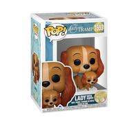 Funko POP! Disney: Lady & The Tramp - Lady With Puppy - Lady And The Tramp - Lilli e il Vagabondo - Figura in Vinile da Collezione - Idea Regalo - Merchandising Ufficiale - Movies Fans