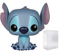 Funko Pop! Disney: Lilo & Stitch - Stitch Seated Vinyl Figure (Bundled with Pop Box Protector Case)