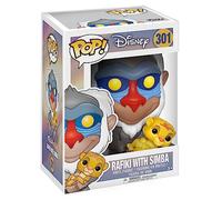 Funko Pop! Disney Lion King Rafiki With Baby Simba - The Lion King - il Re Leone - Figura in Vinile da Collezione - Idea Regalo - Merchandising Ufficiale - Giocattoli per Bambini e Adulti