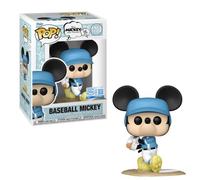 Funko Pop! Disney | Mickey Mouse Baseball Nº1704 | Disney e i suoi amici | Special Edition | Figura in vinile da collezione | Edizione esclusiva | FS