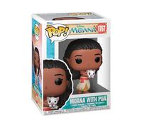 Funko POP! Disney: Moana- Moana with Pua - Figura in vinile da collezione - Idea regalo - Prodotto ufficiale - Giocattoli per bambini e adulti - Modello di figura per collezionisti ed esposizione