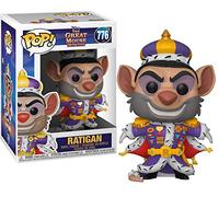 Funko Pop! Disney: Mouse Detective-Professor Ratigan MouseDetective - The Great Mouse Detective - Figura in Vinile da Collezione - Idea Regalo - Merchandising Ufficiale - Movies Fans