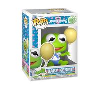 Funko Pop! Disney: Muppet Babies - Baby Kermit - Muppet Babies (1984) - Figura in Vinile da Collezione - Idea Regalo - Merchandising Ufficiale - Giocattoli per Bambini e Adulti