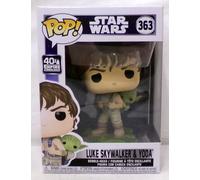 Funko Pop Disney Star Wars L'Impero Colpisce Ancora 363 Luke Skywalker & Yoda