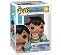Funko POP! & Buddy: Lilo & Stitch - Hula Lilo w/Scrump - Figura in vinile da collezione - Idea regalo - Prodotto ufficiale - Giocattoli per bambini e adulti - Modello di figura per collezionisti