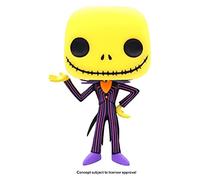 Funko Pop! Disney: The Nightmare Before Christmas - Blacklight - Jack Skellington - Figura in Vinile da Collezione - Idea Regalo - Merchandising Ufficiale - Giocattoli per Bambini e Adulti