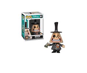 Funko Pop! Disney: The Nightmare Before Christmas-Mayor With Megaphone - 1/6 Odds For Rare Chase Variant - Figura in Vinile da Collezione - Idea Regalo - Merchandising Ufficiale - Movies Fans