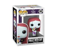 Funko POP! Disney: The Nightmare Before Christmas - TNBC - Sally with Cat | Gadget Ufficiale - Personaggio in Vinile da Collezione da Esporre - Idea Regalo Compleanno per Fan e Collezionisti