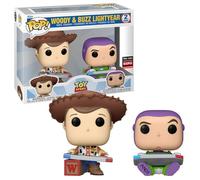 Funko Pop! Disney: Toy Story - Woody & Buzz Lightyear 2-Pack (edizione limitata 2024 Entertainment Expo Shared Exclusive)