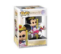 Funko Pop! Disney: WDW50- Minnie Mouse Carrousel - Disney World 50th Anniversary - Figura in Vinile da Collezione - Idea Regalo - Merchandising Ufficiale - Giocattoli per Bambini e Adulti