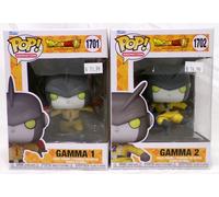 Funko Pop Dragon Ball Super 1701 Gamma 1 E 1702 Gamma 2 Set Animazione Supereroe