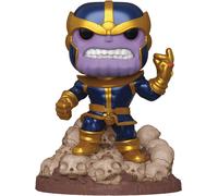 Funko Pop Eroi Marvel: Thanos Snap 6" Figura Deluxe In Vinile