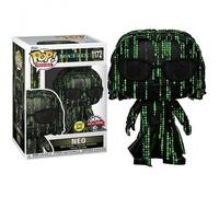The Matrix 4 Neo (Coded) Glow in The Dark (Limited) POP Movies #1172 Figure