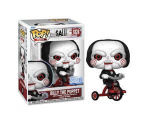 Funko Pop Figura Esclusiva Billy il Burattino sul Triciclo Saw L'Enigmista
