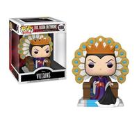 Funko Pop Figura Esclusiva Oversize Regina Cattiva (Sul Trono) Cattivi Disney
