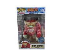 Funko Pop Figura Naruto Shippuden Son Goku Esclusiva 25cm Scatola Rovinata