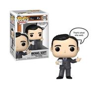 Funko Pop! Sayings: The Office 1- Michael Scott - That's What She Said- Figura in Vinile da Collezione - Idea Regalo - Merchandising Ufficiale - Giocattoli per Bambini e Adulti - Comedy Fans