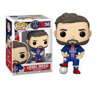 Funko Pop Football Psg Lionel Messi (50) Vinyl Figure Leo Messi La Pulce 9Cm
