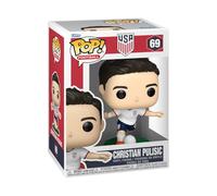 Funko POP! Football: USA - Christian Pulisic - Figura in vinile da collezione - Idea regalo - Prodotto ufficiale - Giocattoli per bambini e adulti - Modello di figura per collezionisti ed esposizione