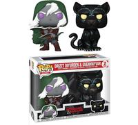 FUNKO POP GAMES DUNGEONS & DRAGONS - (2 PACK) DRIZZT & GUENHWYVAR VINYL FIGURE