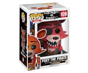 Funko POP! Games: Five Nights at Freddy's (FNAF) - Foxy the Pirate | Gadget Ufficiale Videogiochi - Personaggio in Vinile da Collezione - Idea Regalo Compleanno per Fan e Collezionisti