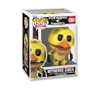 Funko Pop! Games: Five Nights At Freddy's (FNAF) - Withered Chica The Chicken - Figura in Vinile da Collezione - Idea Regalo - Merchandising Ufficiale - Giocattoli per Bambini e Adulti