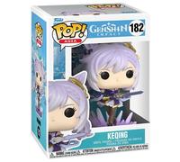 Funko Pop! Games: Genshin Impact - Keqing - Pop! Asia - Figura in Vinile da Collezione - Idea Regalo - Merchandising Ufficiale - Giocattoli per Bambini e Adulti - Games Fans