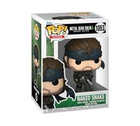 Funko Pop! Games: Metal Gear - Naked Solid Snake - Metal Gear Solid - Figura in Vinile da Collezione - Idea Regalo - Merchandising Ufficiale - Giocattoli per Bambini e Adulti - Video Games Fans