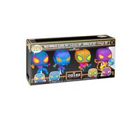 Funko Miles Morales Blacklight US Exclusive Pop Vinyl Figure 4 Piece Set
