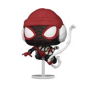 Funko Pop! Games: Miles Morales - Winter Suit - Spider-man - Miles Morales Game - Figura in Vinile da Collezione - Idea Regalo - Merchandising Ufficiale - Giocattoli per Bambini e Adulti