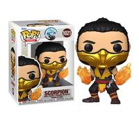FUNKO POP GAMES - MORTAL KOMBAT 1 (1021) SCORPION VINYL FIGURE 9CM STATUETTA