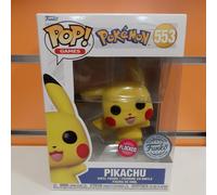 Pokémon Pop Games Vinile Figura Pikachu Waving (flocked) 9 Cm Funko
