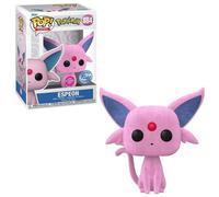 Funko Pop Games Pokemon - (884) Espeon Mentali Psiana Flocked Vinyl Figure 9cm