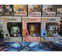 Funko Pop Games: Pokemon Charmander Bulbasaur Squirtle 504 453 455 Soft Color
