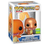 Funko Pop! Games: Pokemon - Charmander Salameche - Glumanda (Metallic) (Convention Limited Edition) #455 Statuetta in vinile