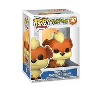 Funko Pop! Games: Pokemon - Growlithe - Figura in Vinile da Collezione - Idea Regalo - Merchandising Ufficiale - Giocattoli per Bambini e Adulti - Video Games Fans - Figura per i Collezionisti