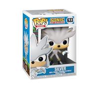 Funko Pop! Games: Sonic 30th-Silver Hedgehog The Hedgehog - Sonic The Hedgehog - Figura in Vinile da Collezione - Idea Regalo - Merchandising Ufficiale - Giocattoli per Bambini e Adulti