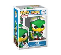 Funko Pop! Games: Sonic - Jet The Hawk With Board - Sonic The Hedgehog - Figura in Vinile da Collezione - Idea Regalo - Merchandising Ufficiale - Giocattoli per Bambini e Adulti - Video Games Fans