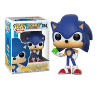 Funko Pop Games Sonic The Hedgehog - (284) Sonic With Emerald Vinyl Figure