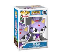 Funko Pop! Games: Sonic - Blaze The Cat - Sonic The Hedgehog - Figura in Vinile da Collezione - Idea Regalo - Merchandising Ufficiale - Giocattoli per Bambini e Adulti - Video Games Fans