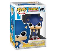 Funko Pop! Games Sonic The Hedgehog Sonic With Emerald - Figura in Vinile da Collezione - Idea Regalo - Merchandising Ufficiale - Giocattoli per Bambini e Adulti - Video Games Fans