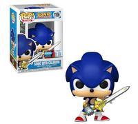 Funko Pop! Games Sonic with Caliburn Vinyl Figure, 2025 Fall Convention Limited Edition, 9,7 cm