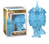 FUNKO POP GAMES - WORLD WARCRAFT - (991) LICH KING FIGURE "RE DEI LICH" 9CM